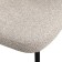 ROBBI chair, 550 × 640 × 845 mm, Builder, gray-beige color
