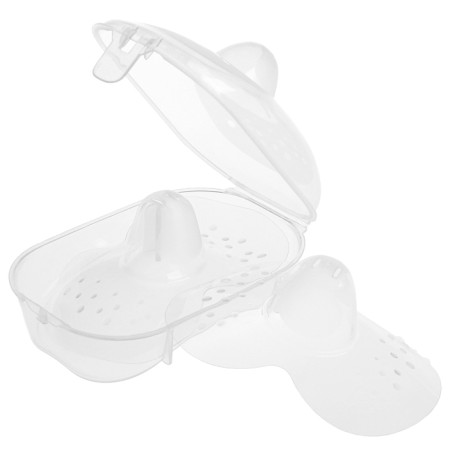 Holdings on the chest for feeding babies silicone reusable, set 2 pcs, size S