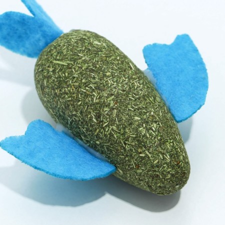 Cat toy "Fish" from cat mint, 8 x 2.5 cm-2