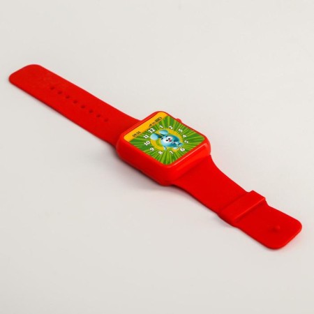 Musical watches "Smeshariki: Funny Cups", sound, works from batteries-3