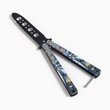 Training butterfly knife, 17 cm-2