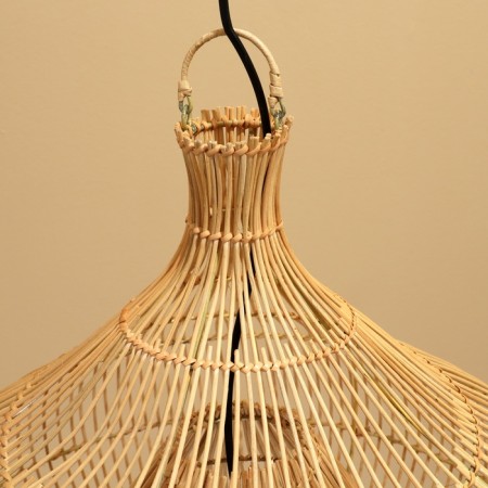 Ceiling Lamp from the rattan "Aldy" 1x120W, E27, 60x60x50 cm-3