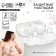 Silicone overlays on the chest, set 2 pcs., In the case