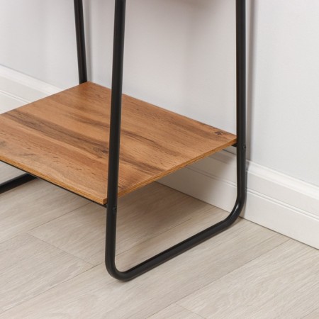 Scandinavia 14 rack, 45 × 38.5 × 147 cm, black color-2
