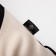 Shoe bag on the lace, Textura, black/beige color