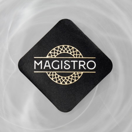 Dessert plate Magistro "Smok", 20.5 × 2.2, glass-4