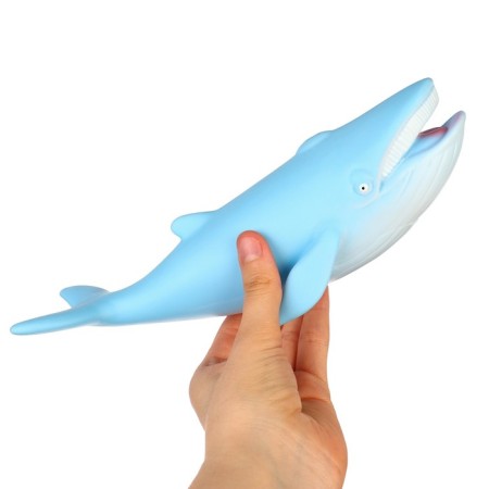 Rubber toy for the bath "Kit", 25 cm, with a squeak, crush me-3
