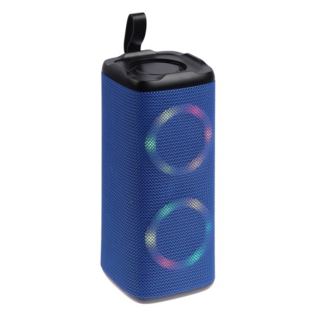 Portable column LM-882, 10 W, Bluetooth 5.0, 800 mAh, backlight, Micro SD, blue