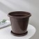 Pot with the Podon "Economy", 2 l, brown color