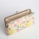Cosmetic bag, beige color