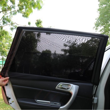Mosquito grid on car glass, 70 × 46 cm, set 2 pcs-1