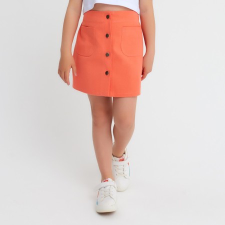 Children's skirt KAFTAN, size 30 (98-104 cm), Orange color