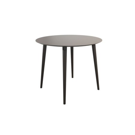 Dining table Scandil 2, 900 x 900 x 750, gray/wenge