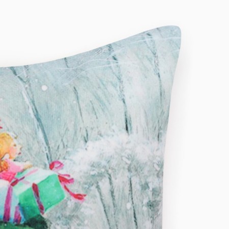 Case on the pillow Ethel "Santa Claus" 40*40 cm, 100 p/e, velor-4