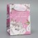 Gift laminated package, packaging, “peonies”, 7 x 10 x 7 cm