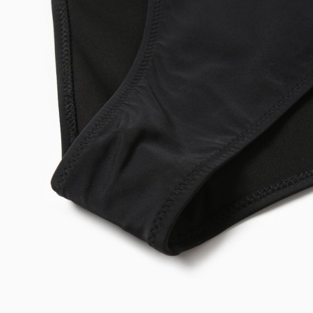 Swimsuit Asseting female plain minaku color black, size 48-4
