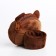Lightning purse, brown color