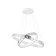LED LED suspension with the Ambrella Light, Ice, FA169, LED, 86 W, 6450LUM, 3000-6400K, white color, white