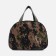 Cosmetic bag on a zipper, with a grid, khaki color/brown