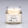 Aromatic candle made of soy wax in a bank, 75 g, mandarin