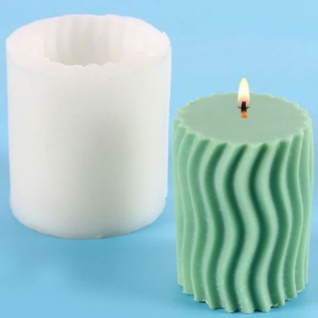 Mold Silicon for the EVR candle 7.9x7.9x8.5 cm