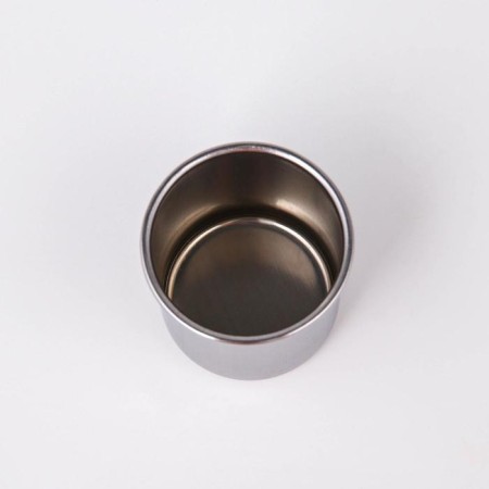 Stain of stainless steel, 70 ml, 5 × 5 × 4.3 cm, inner diameter 4.5 cm-1