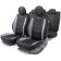 Aeroboost 3D AeroChli, 11 items, 5 head restraints, 2 lightning, Airbag black and gray