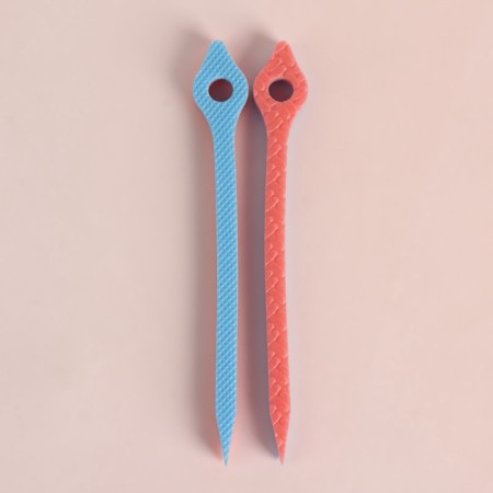 Climber curlers, d = 1 cm, 17 cm, 10 pcs, color mix-4