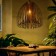 Ceiling lamp "Lif" silver 1x40W, E27, 44x44x52 cm