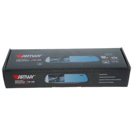 DVR ARTWAY AV-600, two cameras, 4.3 "TFT, review 120 °/90 °, 1920x10800 HD-11