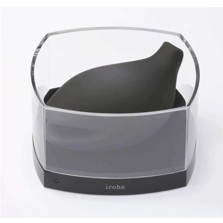 Iroha Yoru vibrator, 9.8 cm, black-1
