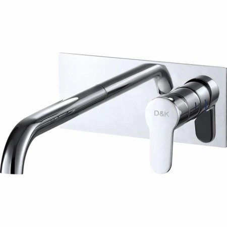 D&K Rhein Marx DA1394401 shell mixer, single -leaf, built -in, chrome