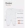 Children's overalls on the Rant Base buttons, with anti -ticaras, seams outward, height 62 cm, dairy color