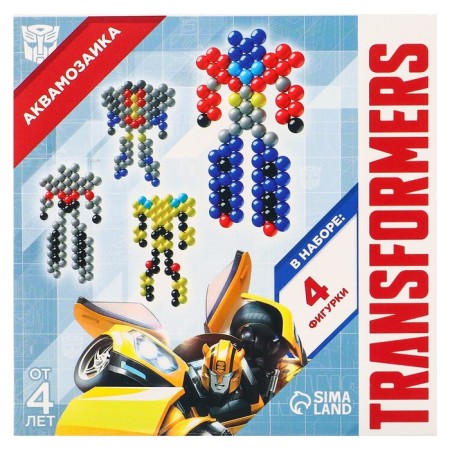 Aquamosaic "Autobots", transformers, 4 figures, characters-7