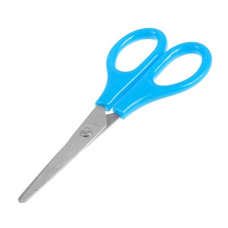 Scissors 13.5 cm, in a plastic case, mix-3