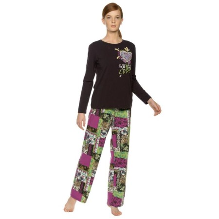 Female set, size XS, black color
