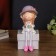 Polystone souvenir "Baby/Baby in a hat, with cocktail" Long legs mix 18x6.5x7.5 cm