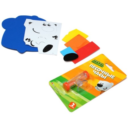 Set "Brush the Tolds", with sand clocks, facial expressions-3