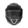 Modular helmet with two visors, size XL (60-61), model-BLD-160E, black glossy