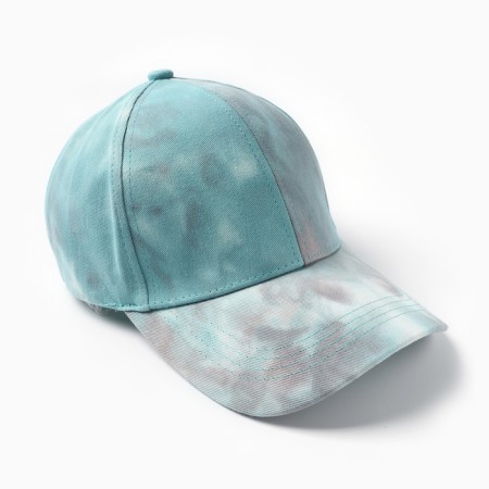 Cap "baseball cap" children, blue/tai-dai, size 54-56
