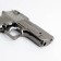 Gas lighter "Desert Eagle" with a laser pointer, black 6x9 cm