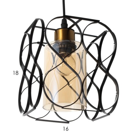 Lamp Bayerlux 2086/1bk E27 40W black 13x13x100 cm-5
