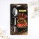 A teaspoon spoon with “Girl Boss” engraving, on a gift card, 3 x 14 cm.
