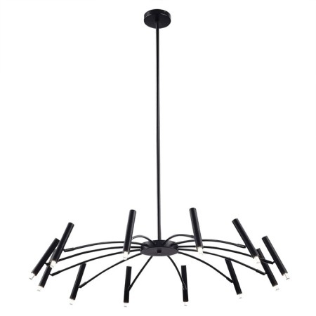 Ceiling lamp ST LUCE. SL1214.402.12. Spidey. 12x5 W, G9, 4000K, 100x100x96 cm, black color-3