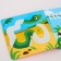 Book - a toy for the bath “Draw with your fingers: zoo”, water coloring, crumb I