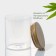 Glass Bank for bulk products with bamboo lid Bellatenero "Eco", 450 ml, 8.5 × 10.5 cm