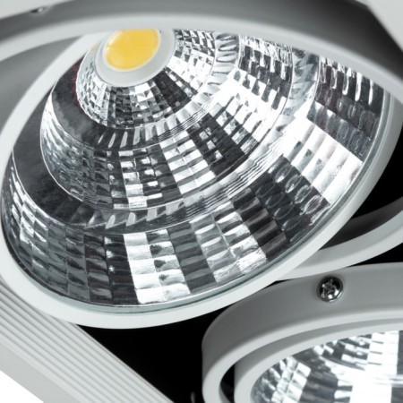 Cardic lamp Arte Lamp Merga A8450PL-3WH, LED, 3x75 W, 18.5x50x14 cm, 7200 lm, white-1