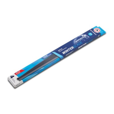 Autoprofi wiper brush, winter, in a rubber casing, 4 adapters 24 inches, 600 mm 9868-5