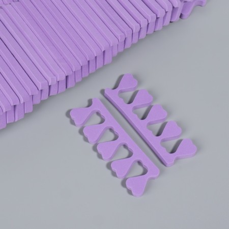 A set of fingers, 100 pairs, lilac-3
