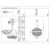 Suspended chandelier ST LUCE. SL1634.103.06. Rens. 6x60 watts, E14, 45x45x55 cm, chromium color
